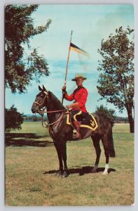 Royal Canadian Mounted Police Vintage Postcard