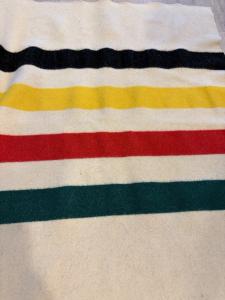 Hudson Bay Cozy Wool Blanket 65x85