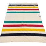 Hudson's Bay Wool Stripes Blanket, 64" x 82