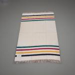 Hudson's Bay Vintage Wool Caribou Throw Blanket