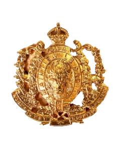 Vintage RCMP Hat Badge by Gaunt London