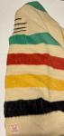 Vintage Hudson Bay 4-Point Wool Blanket, 1930s