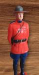 1950s Canadian Mountie Plastic Figurine, 8