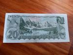 1969 Vintage Canada $20 Banknote