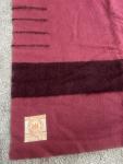 Hudson’s Bay Vintage Cranberry Red Wool Blanket