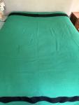 Hudson's Bay 6-Point Wool Queen Blanket - Emerald Green