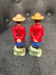 Canadian Mounties Salt & Pepper Shaker Set