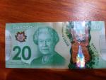 2012 Canadian $20 Dollar Polymer Banknote