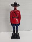 Vintage Canadian Mountie 8" Plastic Figure