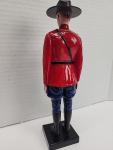 Vintage Canadian Mountie 8" Plastic Figure