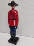 Vintage Canadian Mountie 8" Plastic Figure