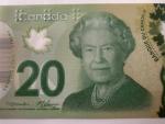 Vintage $20 Canadian Polymer Banknote