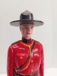 Vintage Canadian Mountie 8" Plastic Figure