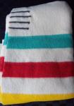 Hudson's Bay Vintage 4 Point Wool Blanket