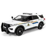 RCMP White Diecast Model Car 1/24 Scale