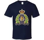 RCMP Canadian Police Logo Vintage T-Shirt – XL Navy