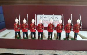 Vintage RCMP Royal Canadian Mounted Police Toy Soldiers Set