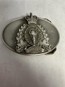 Vintage RCMP Belt Buckle Made in Canada