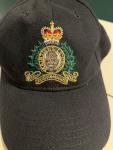 Vintage RCMP Blue Strapback Hat