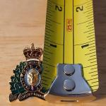 Royal Canadian Mounted Police Green Crest Pin