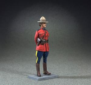 Royal Canadian Mounted Police Female Trooper Figurine