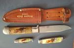 Set of 3 Vintage RCMP Knives from Sheffield