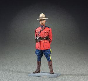 Royal Canadian Mounted Police Figurine, Male Trooper