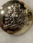 RCMP King’s Crown Cap Badge and Buttons Set