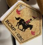 RCMP Micro Backpack Keychain Charm for Collectors