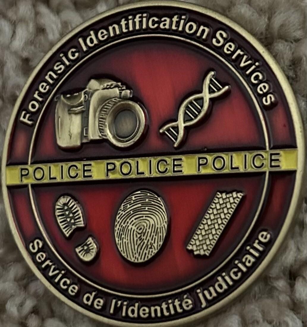 RCMP Forensic Services Challenge Coin