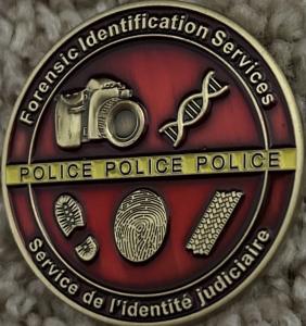 RCMP Forensic Services Challenge Coin