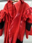 Vintage Red Hudson Bay Blanket Coat