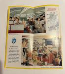 1954 Vintage Canadian Pacific Railway Timetable