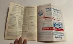 1954 Vintage Canadian Pacific Railway Timetable