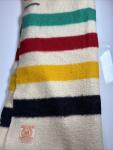 Vintage 1930s Hudson Bay Company Wool Blanket