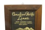 Framed 1942 Canadian Pacific Railway Brochure