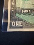 1967 Canadian Centennial One Dollar Banknote