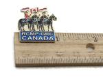 Gold Tone RCMP-GRC Canada Horsemen Pin
