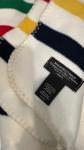 Hudson's Bay Striped Vintage Throw Blanket