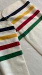 Hudson's Bay Striped Vintage Throw Blanket