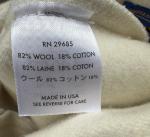 Pendleton Vintage Wool Stocking with Colorful Stripes