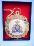 RCMP Enameled Christmas Ornament - 2.5 Inches