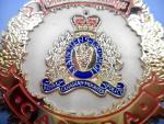 RCMP Enameled Christmas Ornament - 2.5 Inches