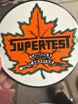 Round 6" Porcelain Supertest Canada Sign