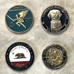 RCMP Original Challenge Coin Collection - 4 Coins