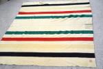 Hudson's Bay Vintage Wool Striped Blanket