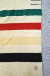 Hudson's Bay Vintage Wool Striped Blanket