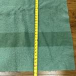 Hudsons Bay Vintage Wool Point Blanket Green Stripe