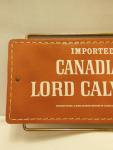 Vintage Lord Calvert Thermometer Sign Décor