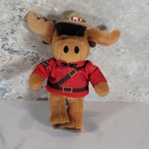 RCMP Sergeant Bullmoose Plush Keychain